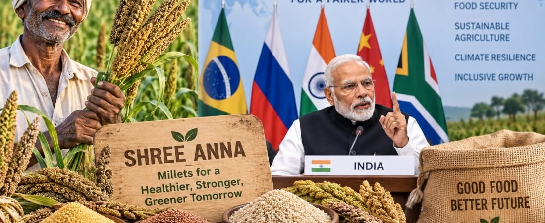কম জল, কম খরচ, বেশি লাভ! BRICS-এ ‘শ্রী অন্ন’-কে কেন এত গুরুত্ব ভারতের?