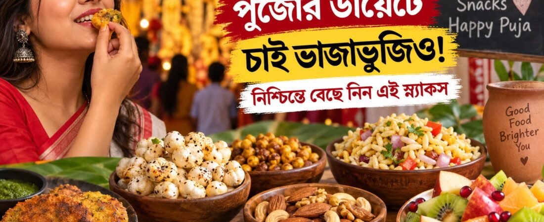 পুজোর আড্ডায় ভাজাভুজি চলবে, শুধু বেছে নিন এই স্ন্যাকস