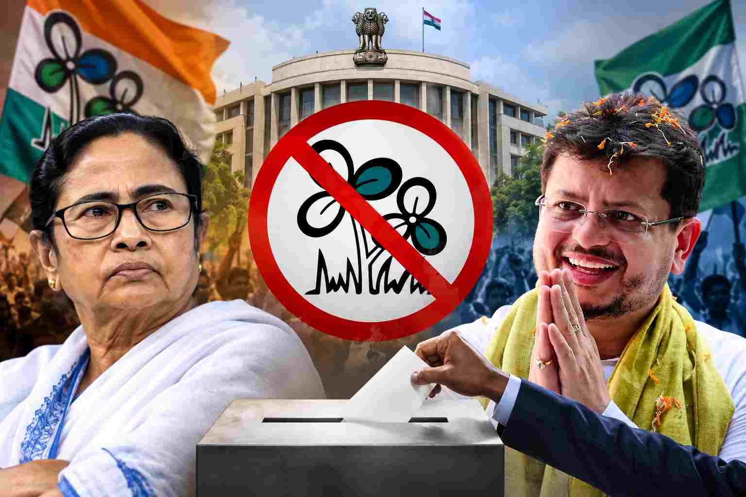 তৃণমূল প্রতীক ফ্রিজ