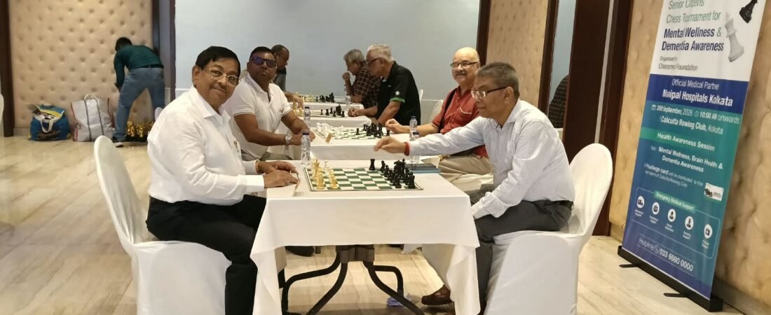 প্রবীণদের মানসিক সুস্থতায় দাবার চাল, চন্দন রায়চৌধুরীর উদ্যোগে বিশেষ বার্তা